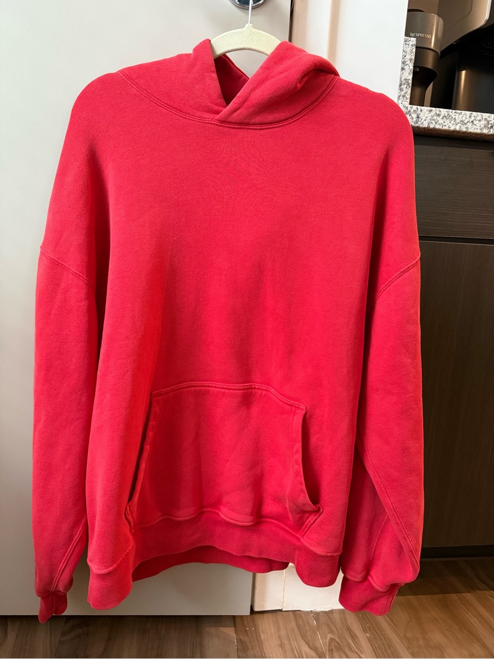Abercrombie & Fitch Women's essential Red Hoodie